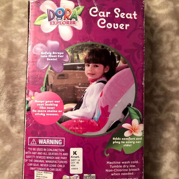 Dora the Explorer Car Seat Cover - Picture 3 of 4